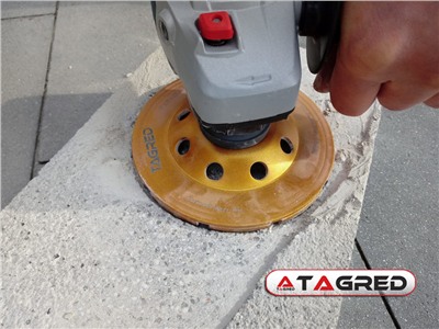 Diamantový brusný kotouč Turbo na beton či kámen, 125 x 22,2 mm