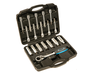 Matabro MB-02-01838, Přípravek pro demontáž a montáž tlumičů sada 18 ks