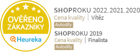 Vítěz SHOP ROKU 2022 - auto díly